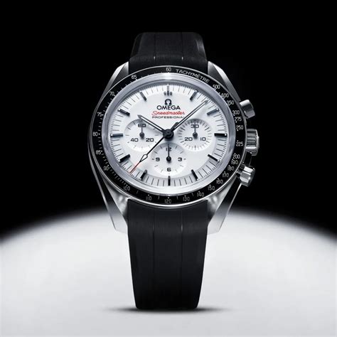 omega white dial speedmaster|Omega Speedmaster white dial review.